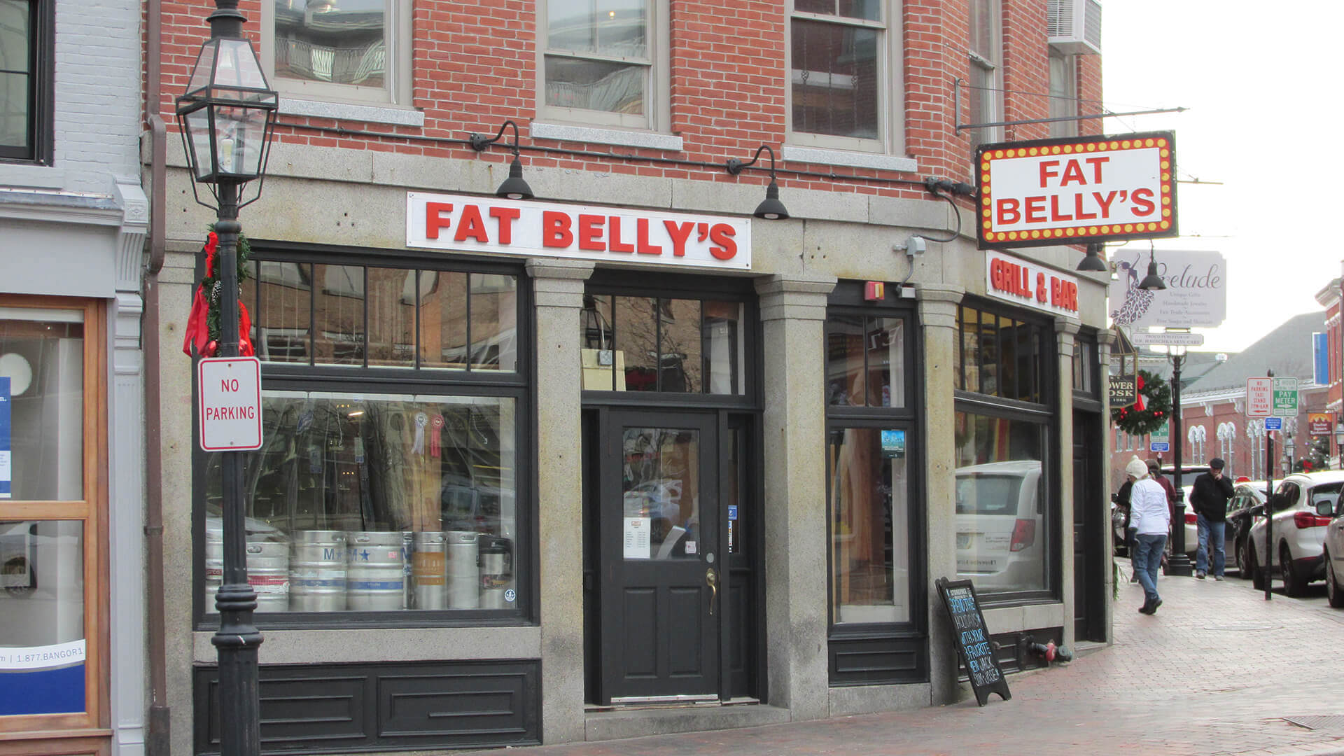 Exterior photo of engineering design project at Fat Belly's Grill and Bar