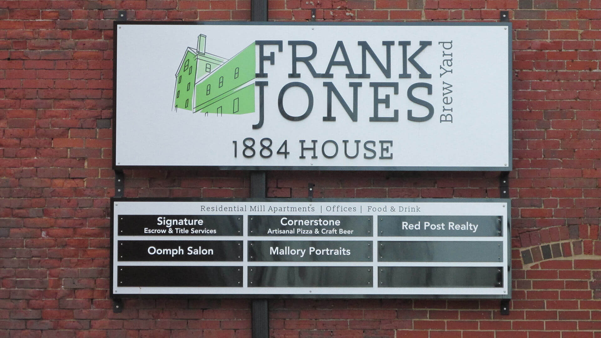 Frank Jones Brew Yard – 1884 House Offices & Commercial Space