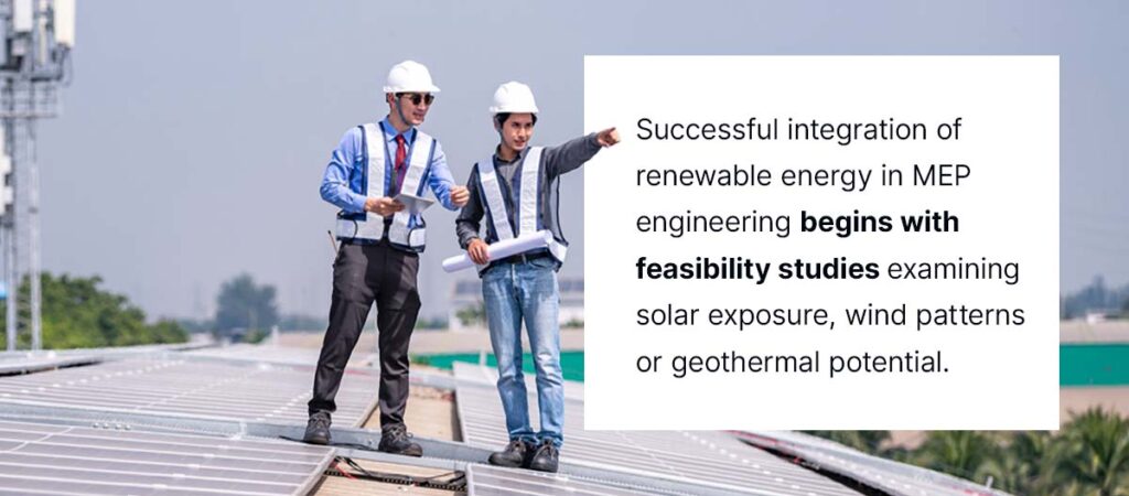 Renewable Energy in MEP Engineering